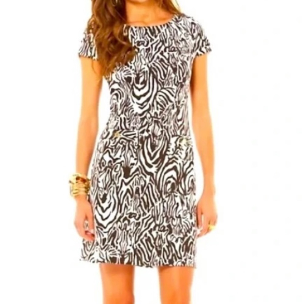 Lilly Pulitzer Print Layton Shift Dress L